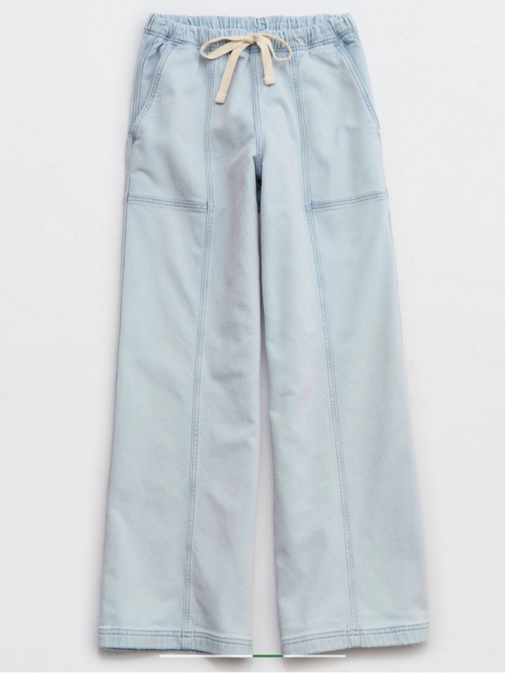 NWOT Aerie Me-Day Tie Waist Pant Size Large - Picture 3 of 8